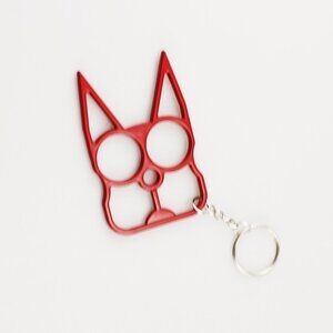 Red Cat Self Defense Keychain Metal